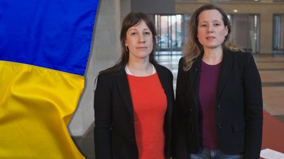 Iris Edenheiser und Lisa Klamka